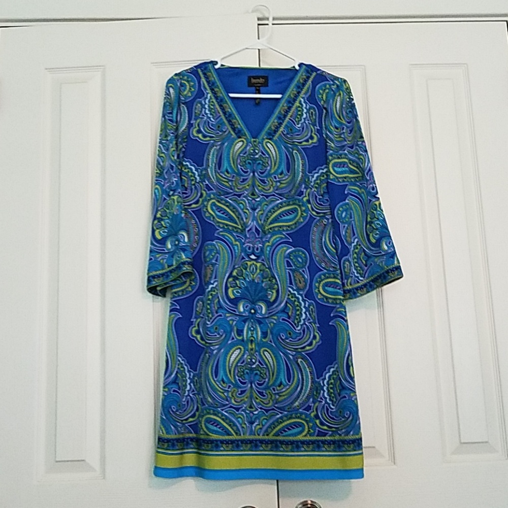 Laundry by Shelli Segal Blue Dress